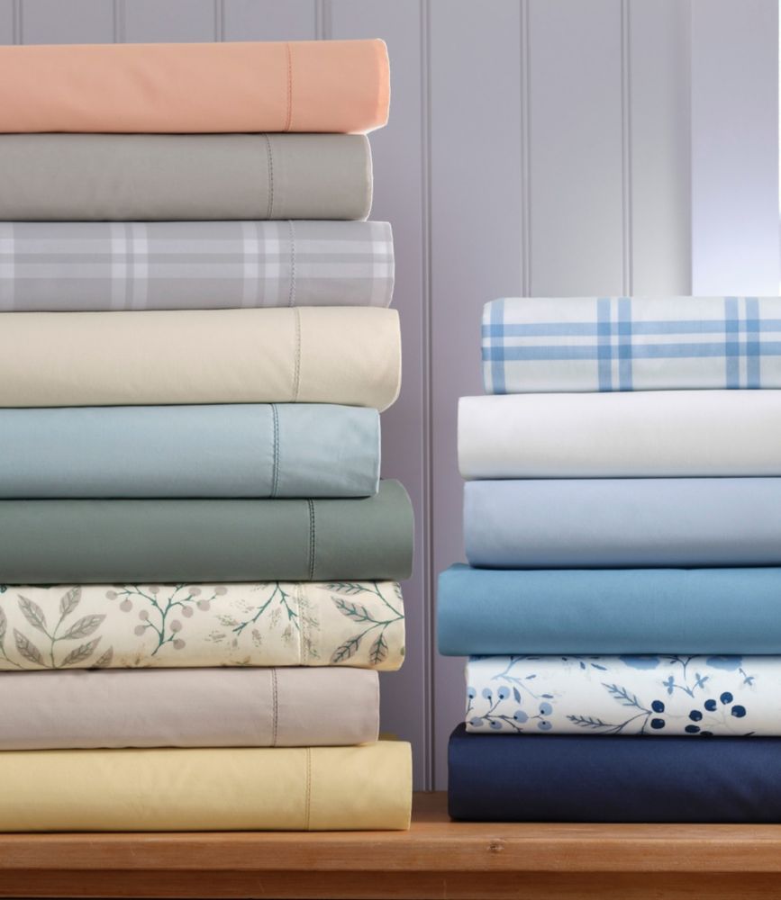 280-Thread-Count Pima Cotton Percale Sheet Set - US 8346