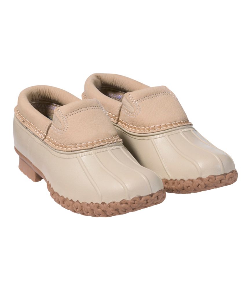 Women's Bean Boots, Slip-On Rubber Mocs - US 5275