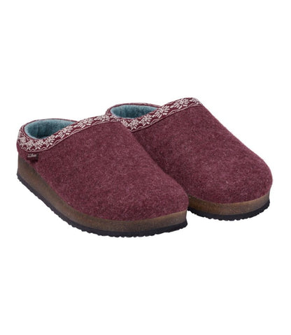 Women's L.L.Bean Wool Slipper Clog - US 5900