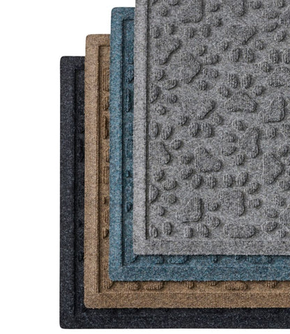 Recycled Waterhog Dog Mat, Scattered Paws - US 4254