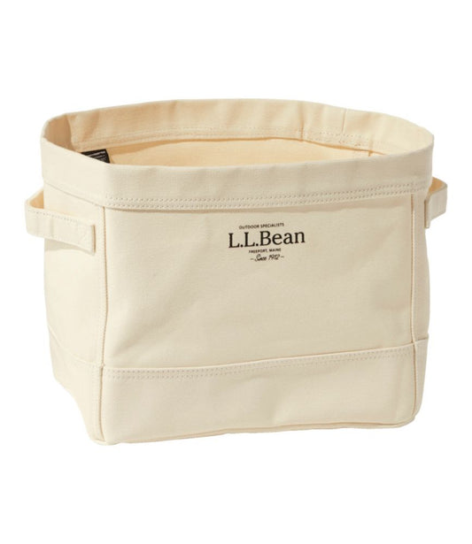 Canvas Storage Tote, Rectangular - US 2848