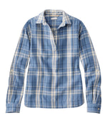 Women's Signature Relaxed Hemp-Blend Popover Shirt - US 9829