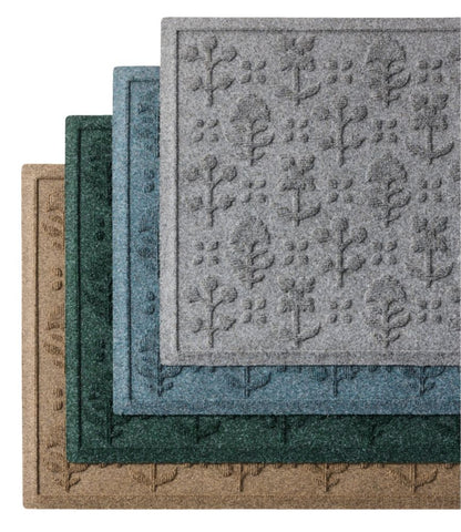 Everyspace Recycled Waterhog Doormat, Botanical Floral - US 8979