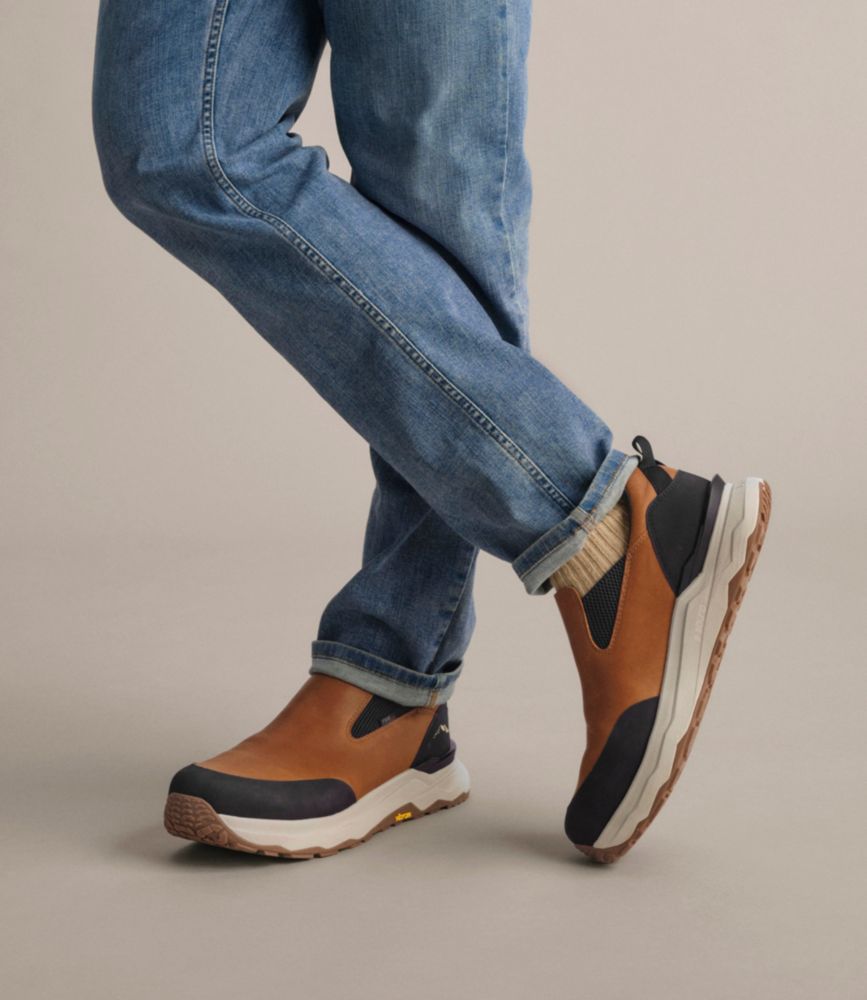 Men's NextVenture Waterproof Slip-On Shoes, Leather - US 2938